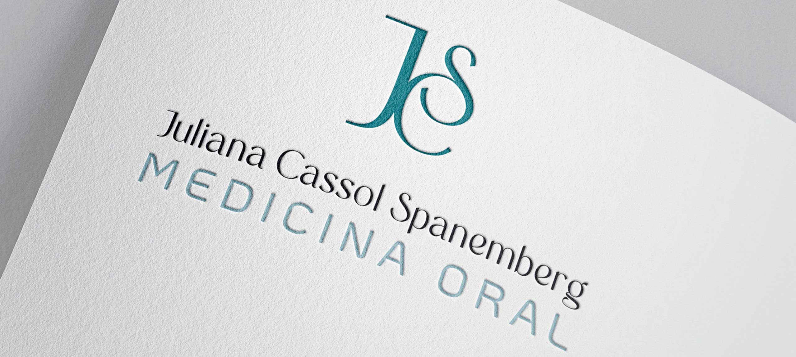 Desarrollo de branding. Identidad visual para doctora dentista, logotipo con monograma