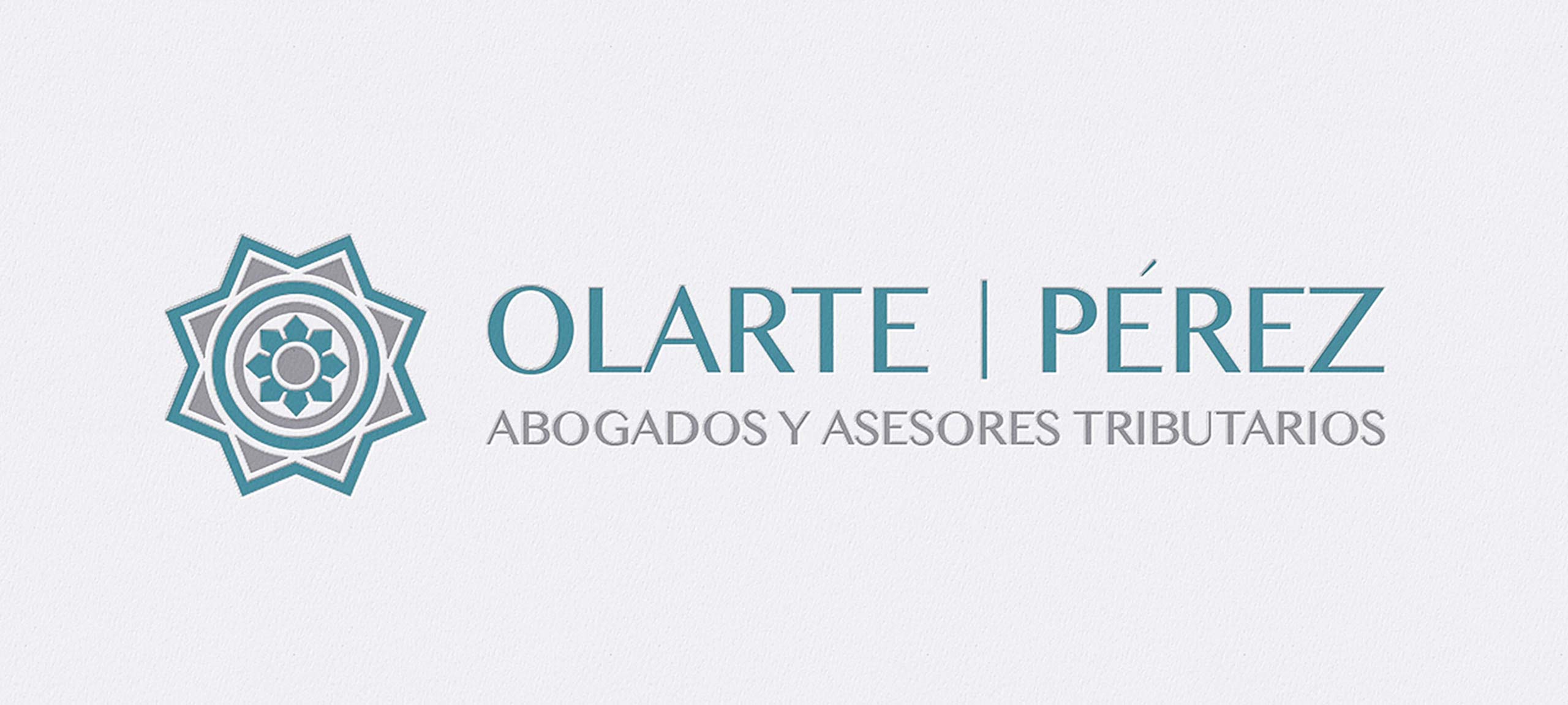 Branding para Olarte Pérez Abogados y Asesores Tributarios. Diseño de logotipo